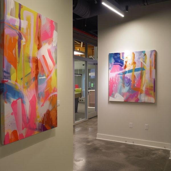 KI generiertes Bild zum Thema Kunst als Beispiel für Bild ohne Rahmen