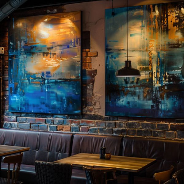 KI generiertes Bild zum Thema Kunst als Beispiel für Bild ohne Rahmen