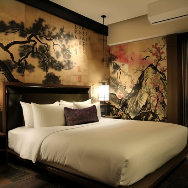 KI generiertes Bild zum Thema Kunst als Beispiel für Tapete