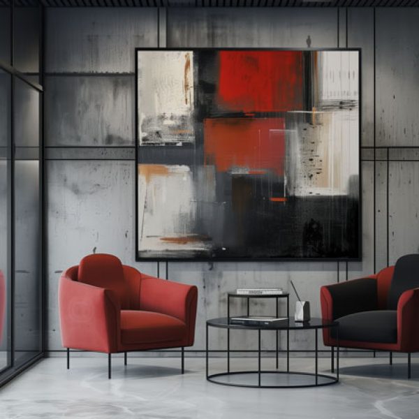 KI generiertes Bild zum Thema Kunst als Beispiel für Bild mit Rahmen