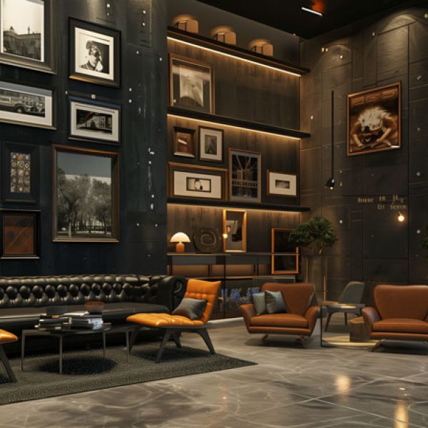 KI generiertes Bild zum Thema Kunst als Beispiel für Bild mit Rahmen